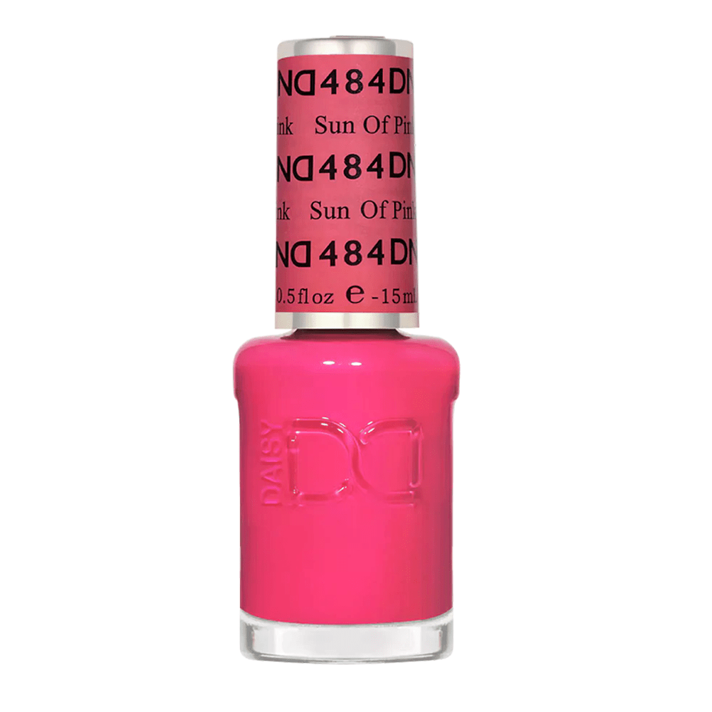 DND Nail Lacquer - 484 Sun of Pink - DTK Nail Supply
