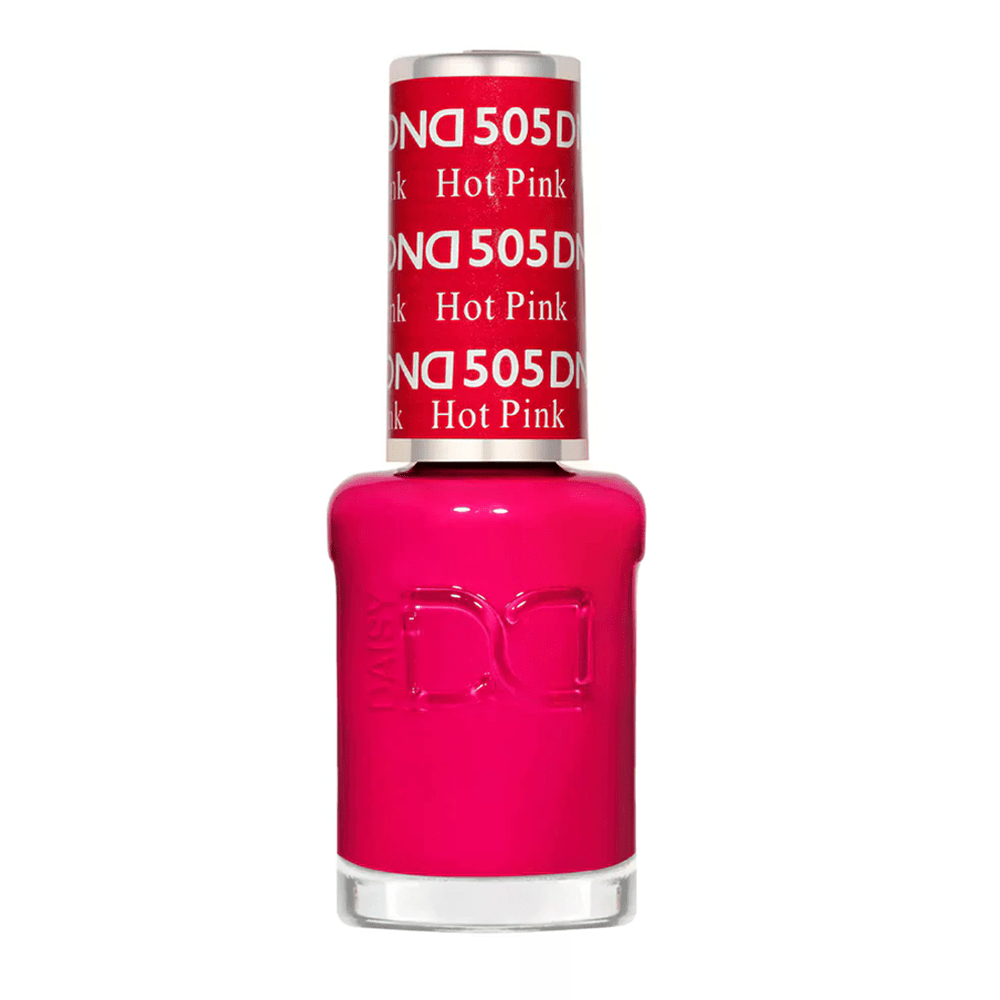 DND Nail Lacquer - 505 Hot Pink - DTK Nail Supply