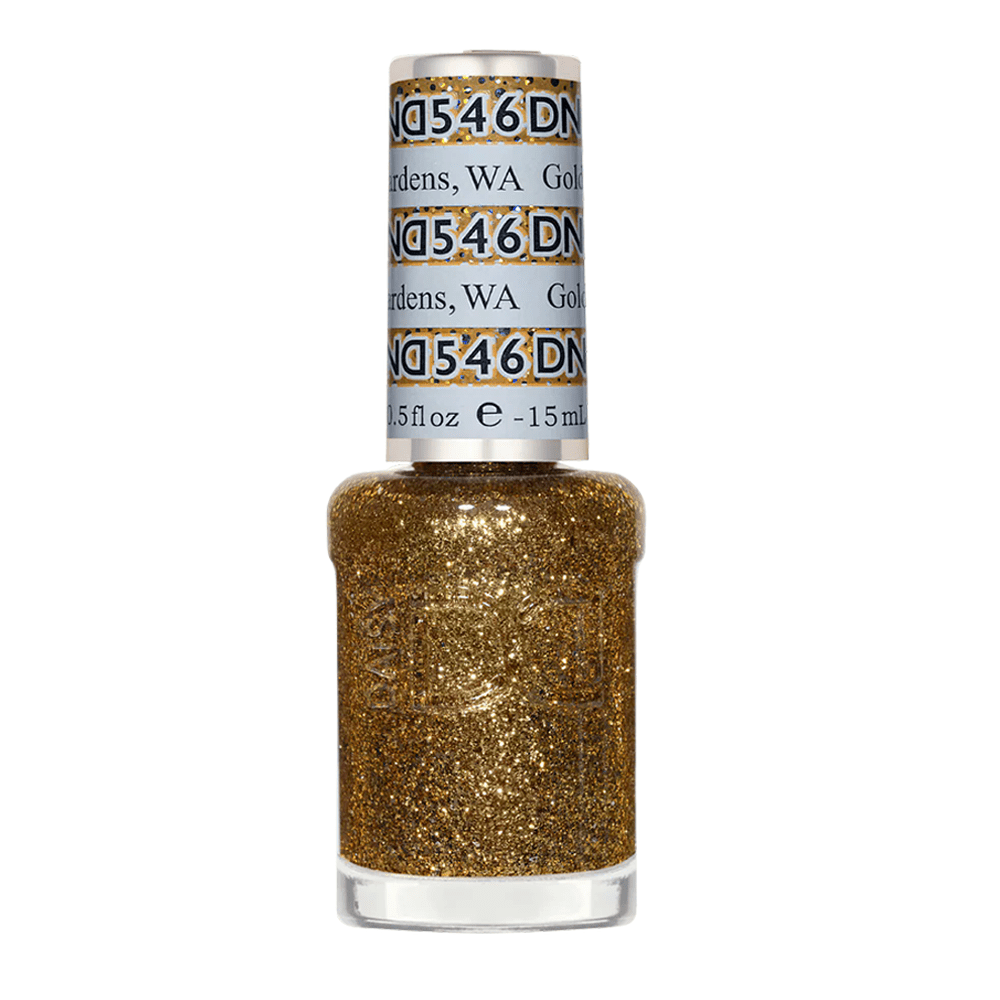 DND Nail Lacquer - 546 Golden Gardens, WA - DTK Nail Supply