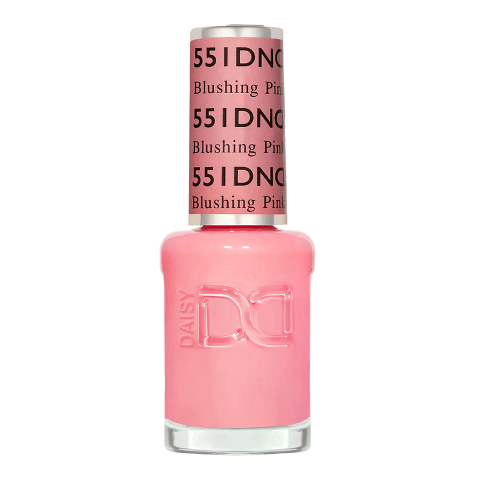 DND Nail Lacquer - 551 Blushing Pink - DTK Nail Supply