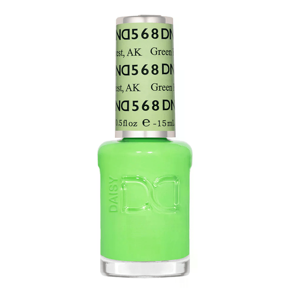 DND Nail Lacquer - 568 Green Forest, AK - DTK Nail Supply