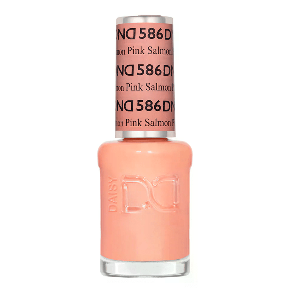DND Nail Lacquer - 586 Pink Salmon - DTK Nail Supply