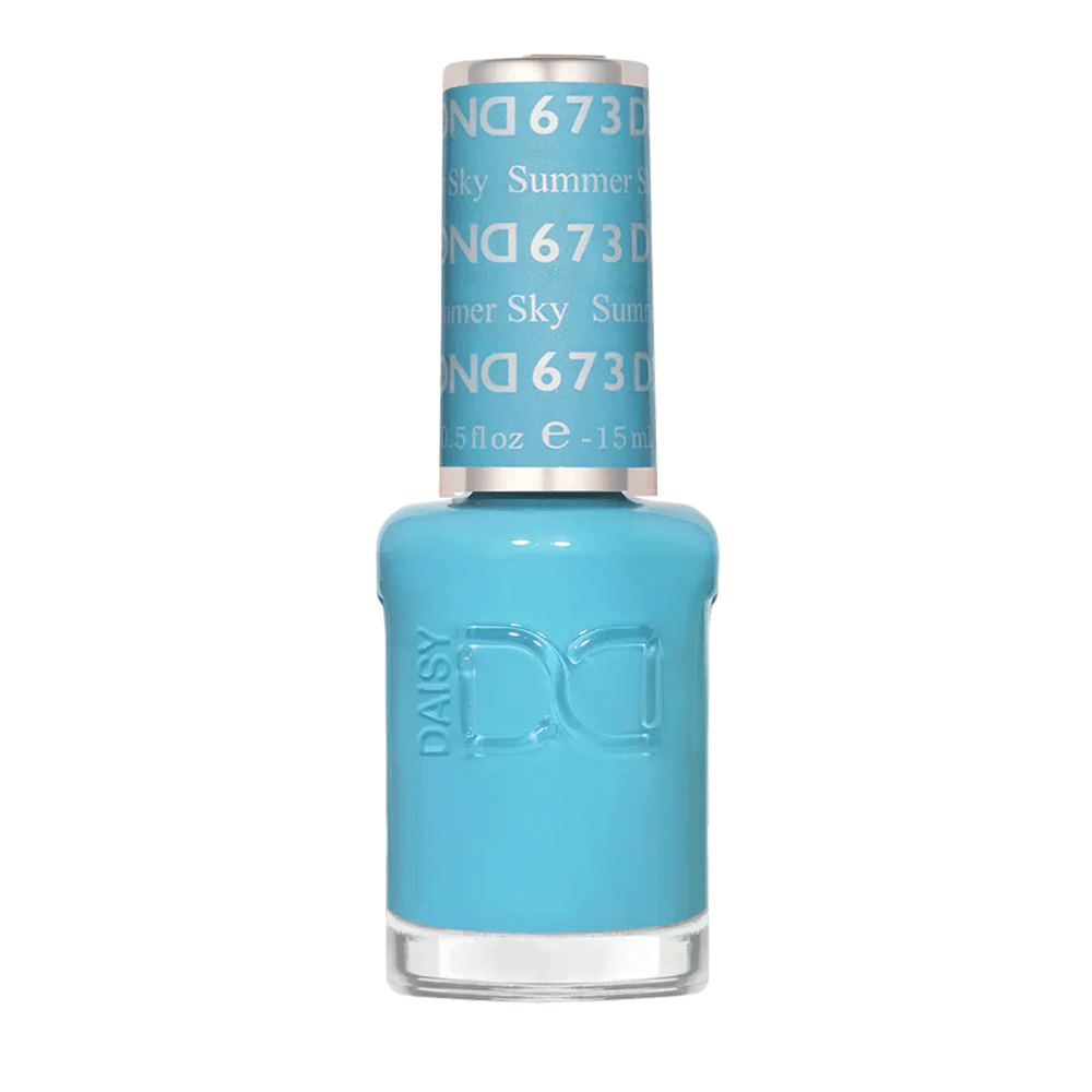 DND Nail Lacquer - 673 Summer Sky - DTK Nail Supply