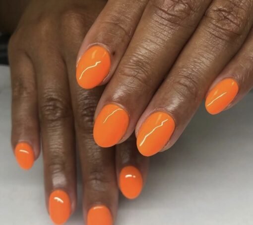 DND Nail Lacquer - 713 Orange Sherbet - DTK Nail Supply