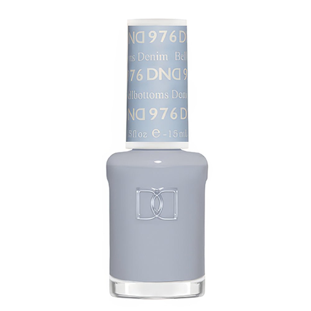 DND Nail Lacquer - 976 Bellbottoms Denim - DTK Nail Supply