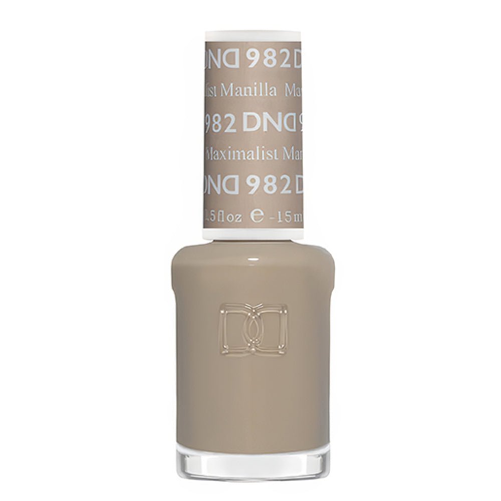 DND Nail Lacquer - 982 Maximalist Manilla - DTK Nail Supply