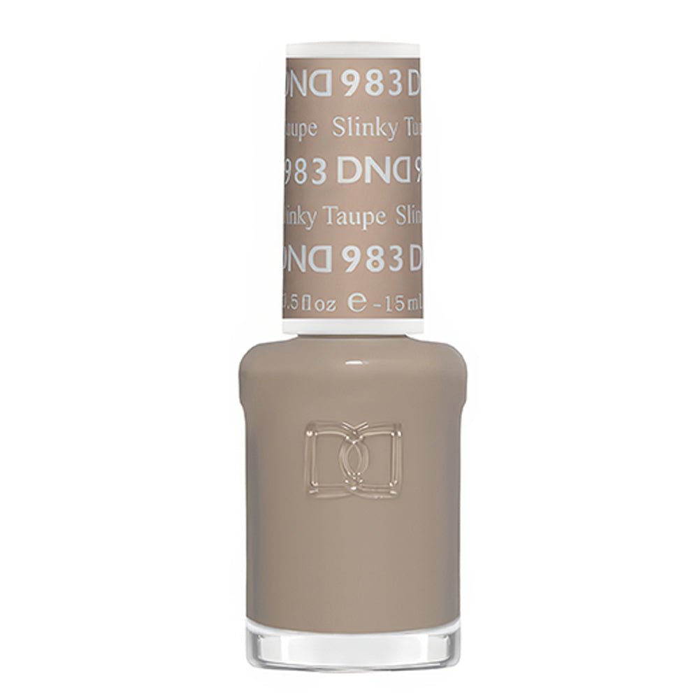 DND Nail Lacquer - 983 Slinky Taupe - DTK Nail Supply