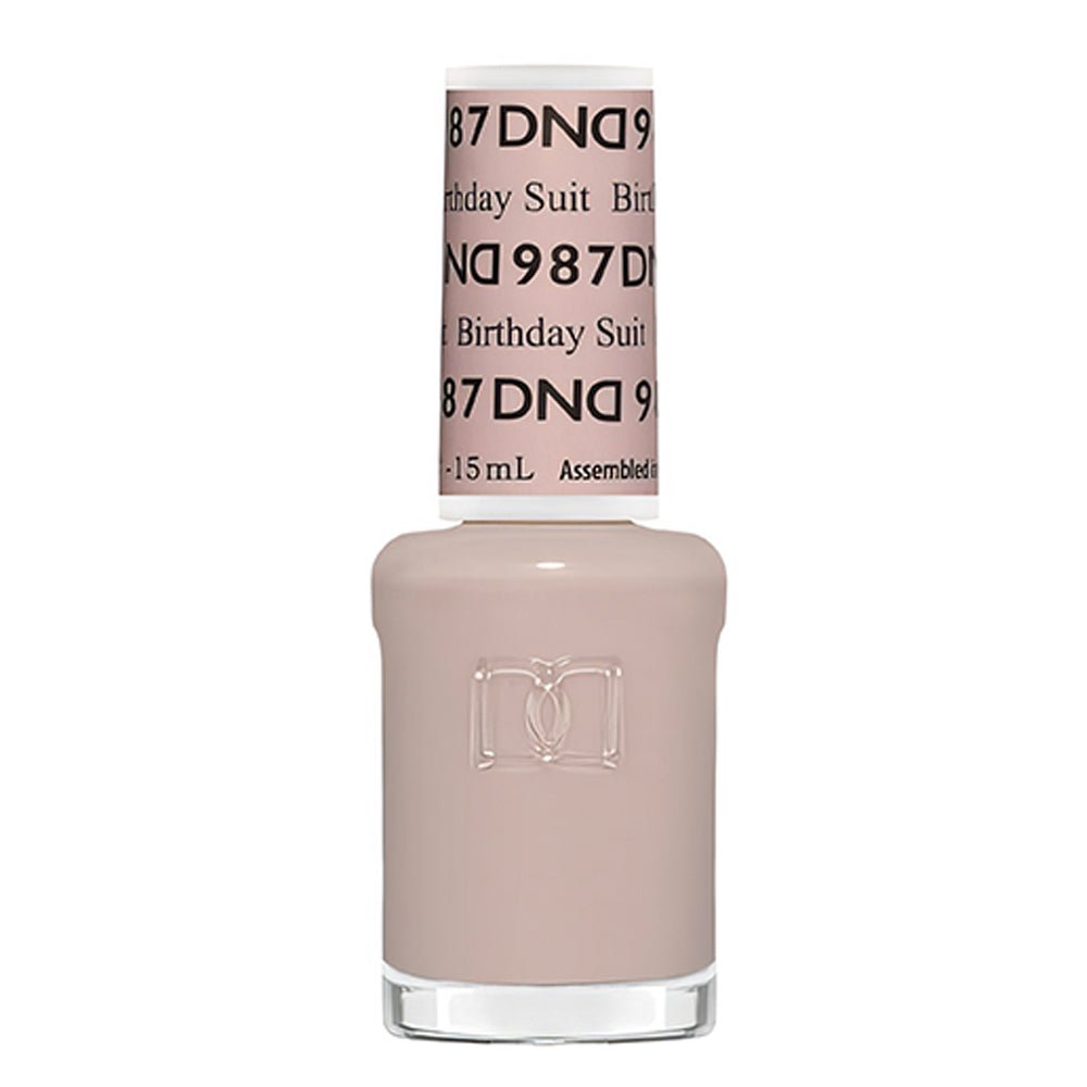 DND Nail Lacquer - 987 Birthday Suit - DTK Nail Supply