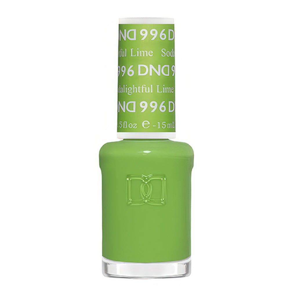 DND Nail Lacquer - 996 Sodalightful Lime - DTK Nail Supply