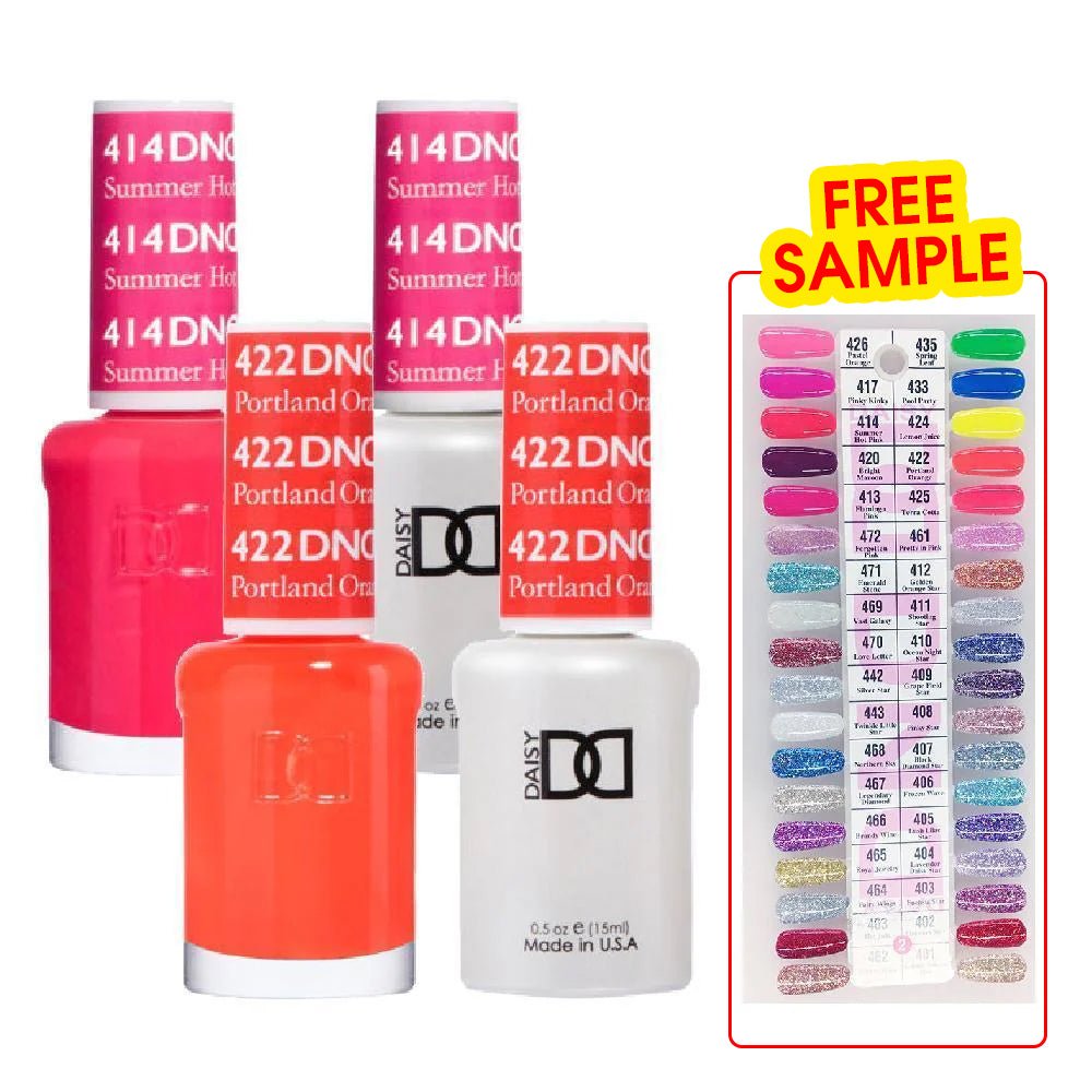 DND Part 02 - Set of 35 Gel & Lacquer Combos - DTK Nail Supply