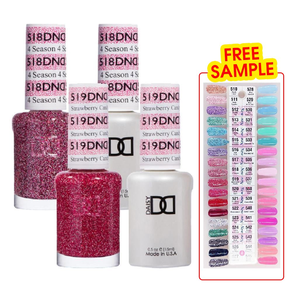 DND Part 04 - Set of 34 Gel & Lacquer Combos - DTK Nail Supply