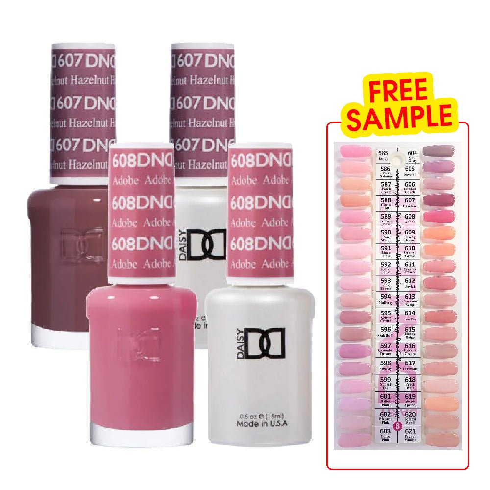 DND Part 06 - Set of 32 Gel & Lacquer Combos - DTK Nail Supply