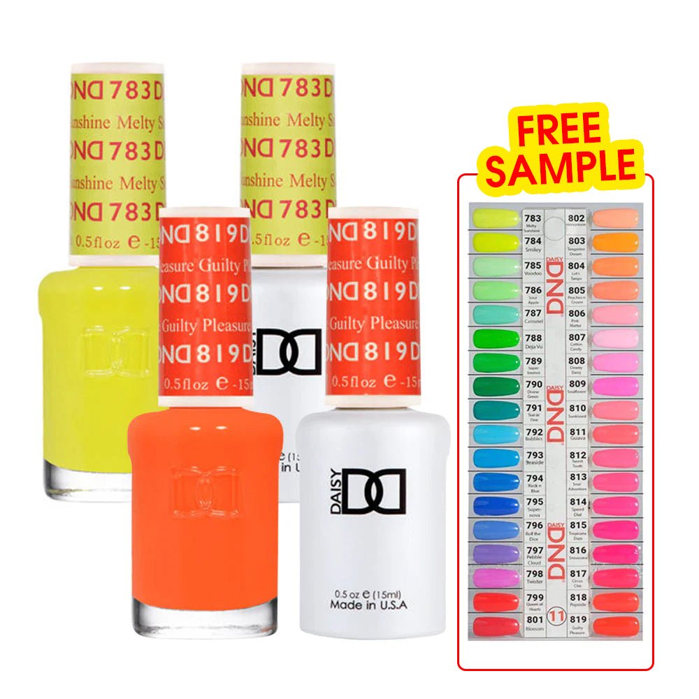 DND Part 11 - Set of 36 Gel & Lacquer Combos - DTK Nail Supply
