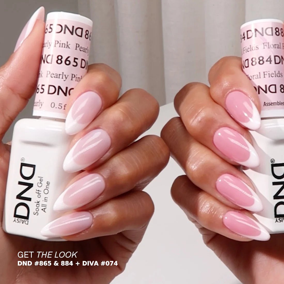DND Part 13 - Set of 28 Gel & Lacquer Combos - Sheer Collection - DTK Nail Supply