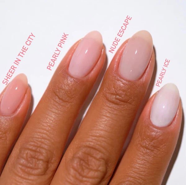 DND Part 13 - Set of 28 Gel & Lacquer Combos - Sheer Collection - DTK Nail Supply