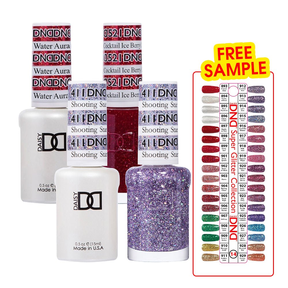 DND Part 14 - Set of 35 Gel & Lacquer Combos - DTK Nail Supply