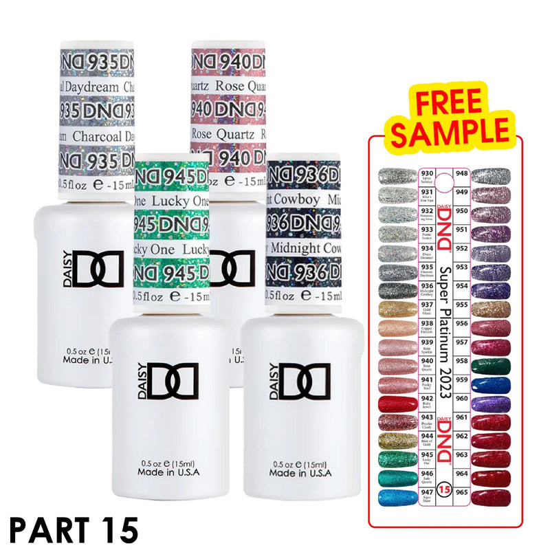 DND Part 15 - Set Of 36 Gel Polish - DTK Nail Supply