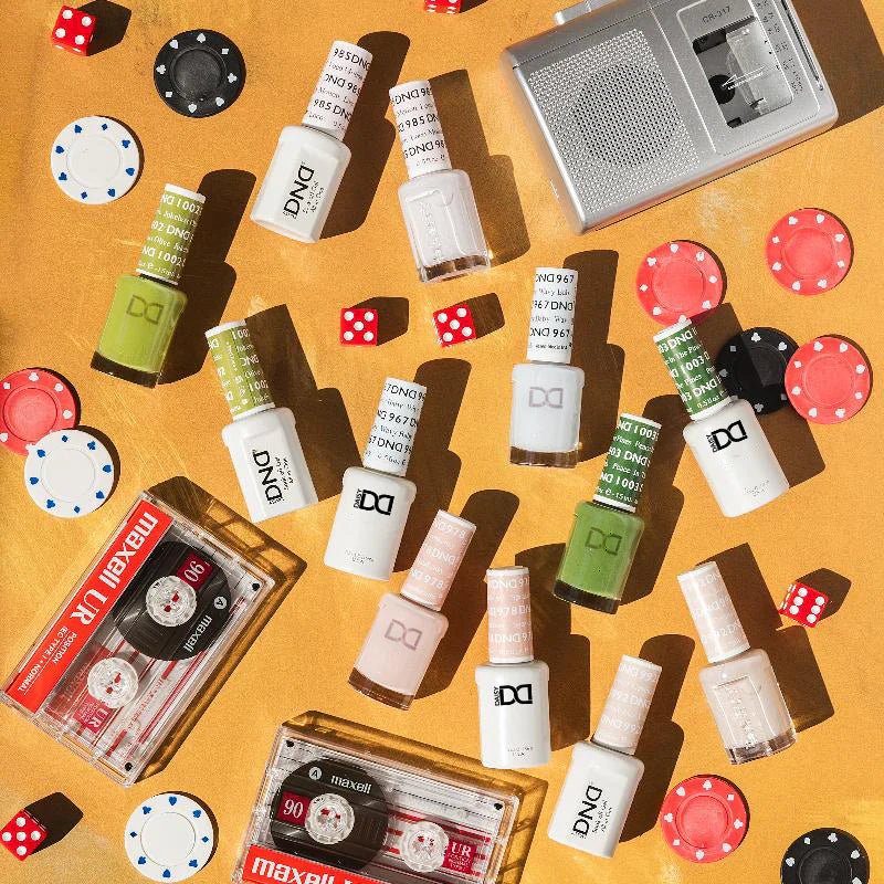 DND Part 16 Retro Earth - Scape Collection - Set of 35 Gel & Lacquer Combos - DTK Nail Supply