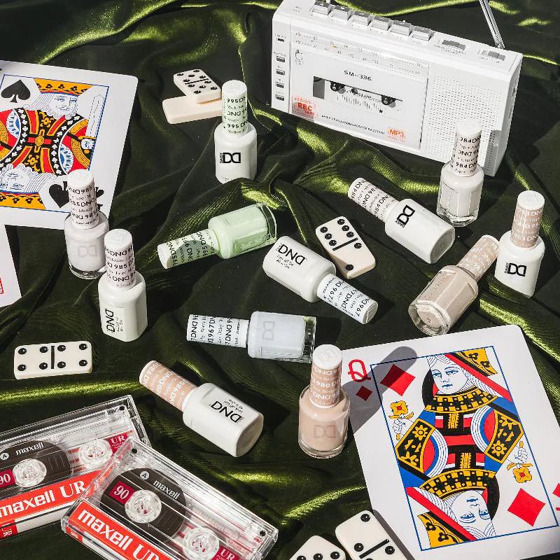 DND Part 16 Retro Earth - Scape Collection - Set of 35 Gel & Lacquer Combos - DTK Nail Supply