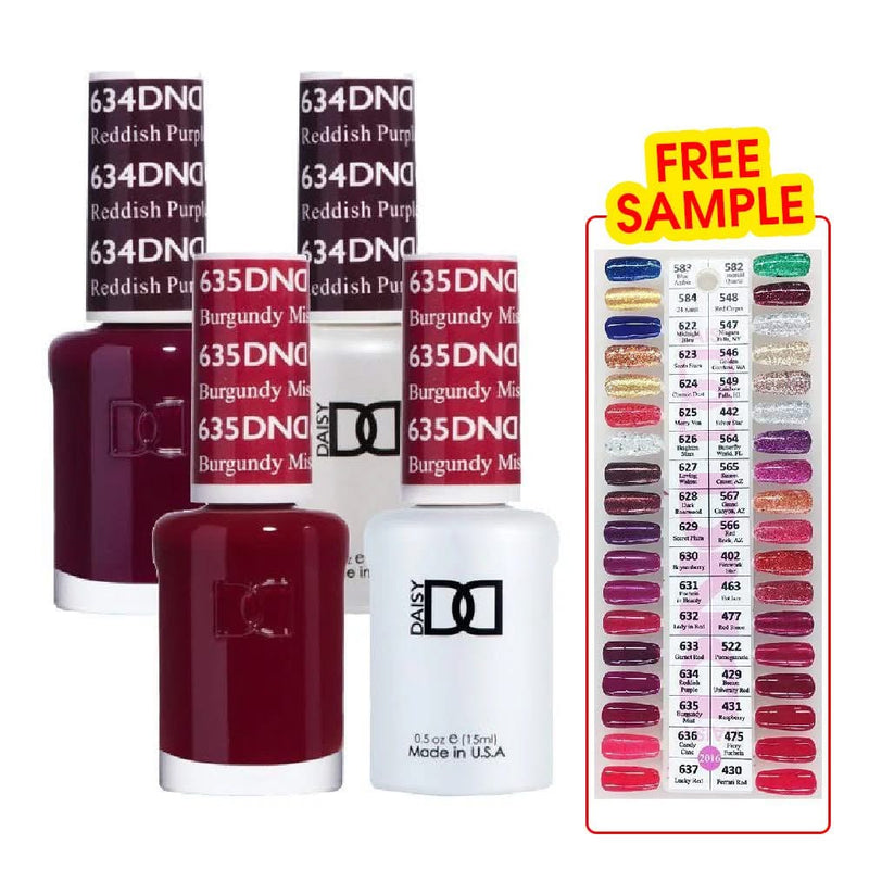 DND Part 2016 - Set of 32 Gel & Lacquer Combos - DTK Nail Supply