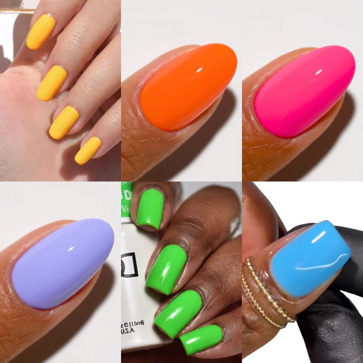 DND Summer Gel & Polish 6pc Bundle - Fun in the Sun - DTK Nail Supply