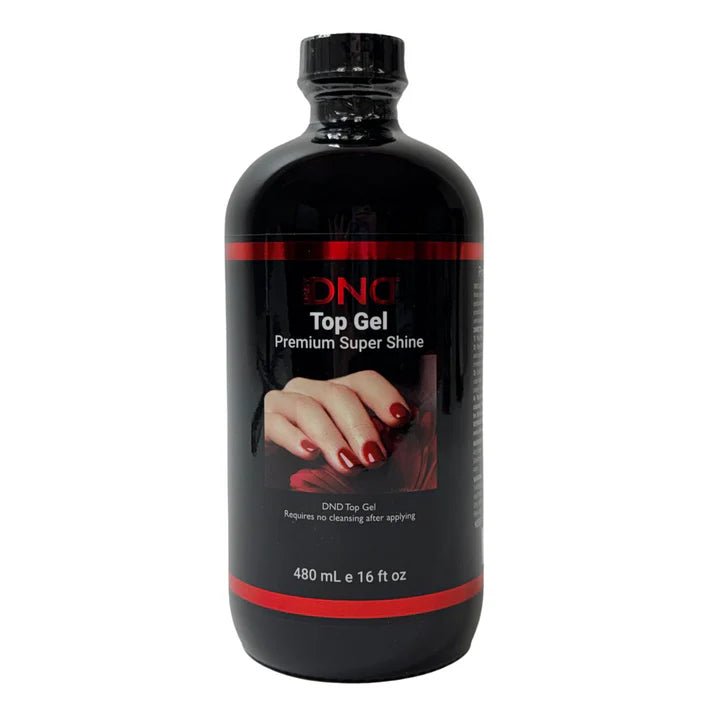 DND Top Gel Premium Super Shine 16oz - DTK Nail Supply