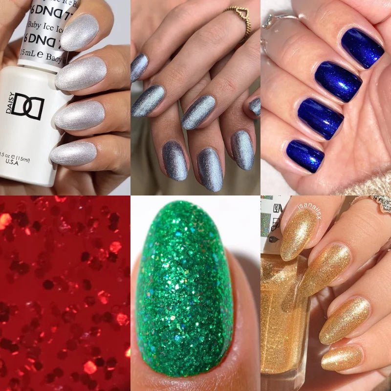DND Winter Gel & Polish 6pc Bundle - Holiday Favs - DTK Nail Supply
