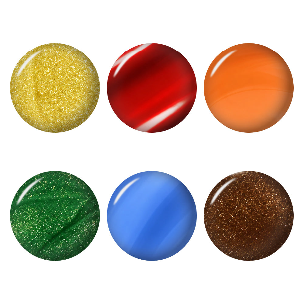 OPI x M&M's Sweeten Your Mani Collection - GelColor Kit #1 (6 Colors) - DTK Nail Supply