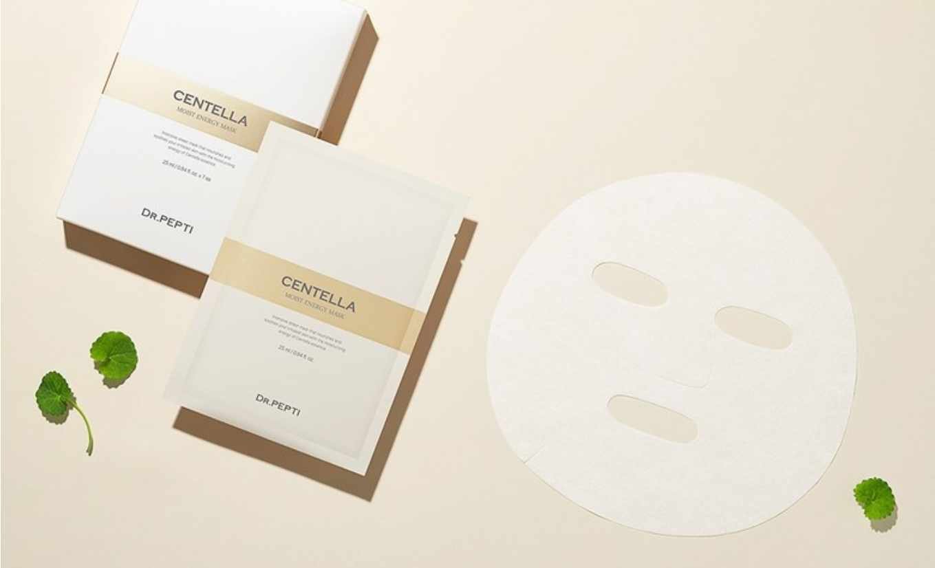 Dr.Pepti Centella Moist Energy Mask 25ml - DTK Nail Supply