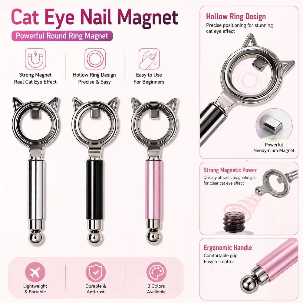 Dual-End Cat Ear Magnet - DTK Nail Supply