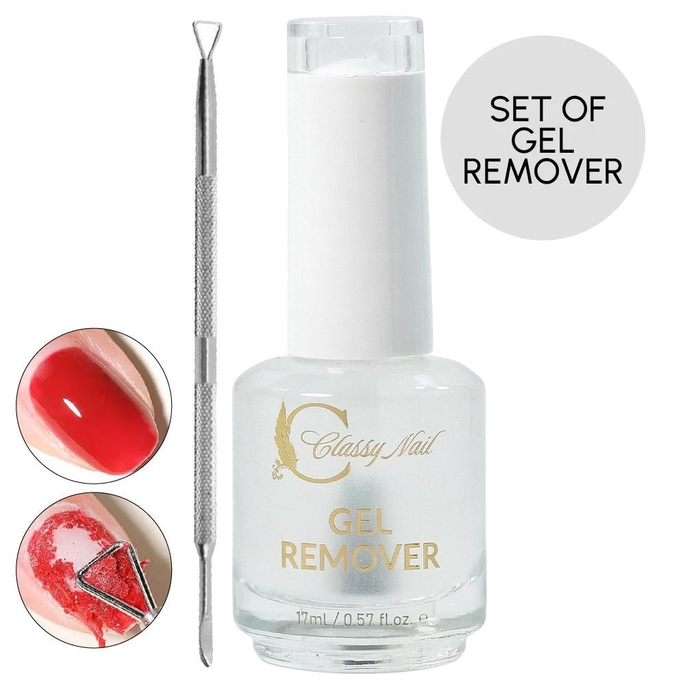Dual - Ended Cuticle Pusher & Gel Nail Remover - DTK Nail Supply