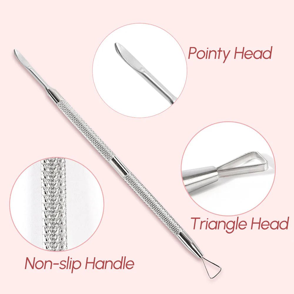 Dual - Ended Cuticle Pusher & Gel Nail Remover - DTK Nail Supply