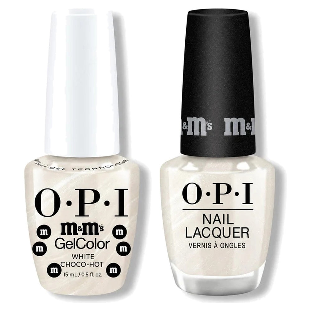 OPI Intelli Gel & Lacquer Duo - White Choco-Hot - DTK Nail Supply