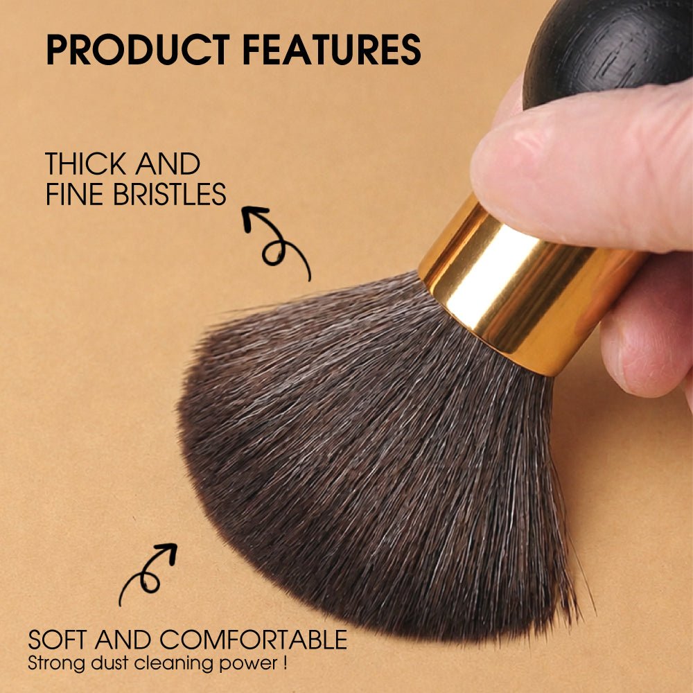 Dust Brush With Wooden Handle - DTK Nail Supply