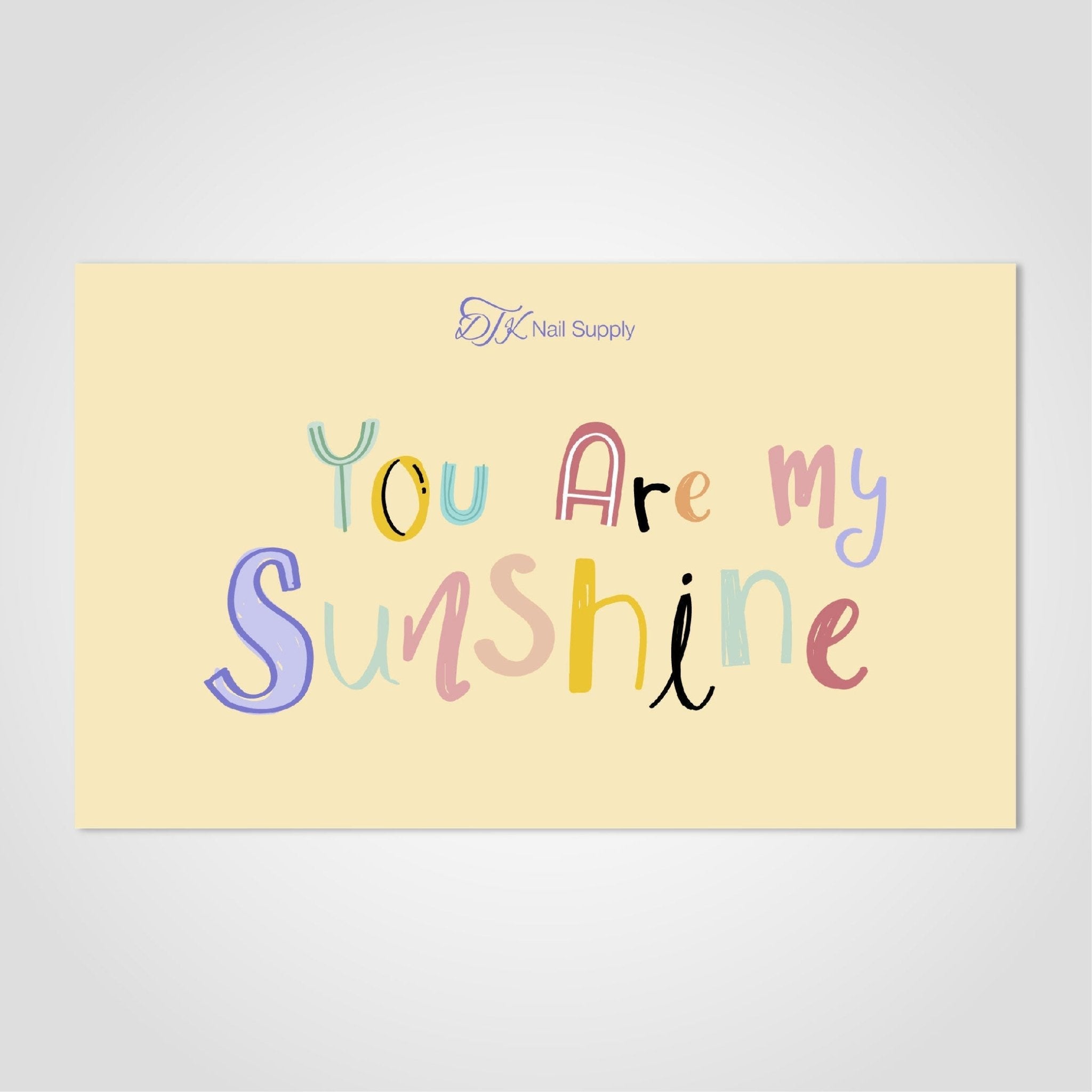 E - Gift Card: Happy Holidays - 9 V2 - DTK Nail Supply