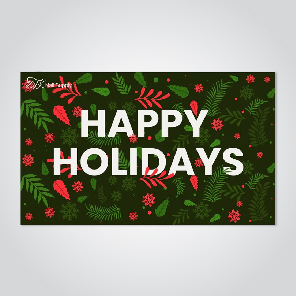 E - Gift Card: Happy Holidays - DTK Nail Supply
