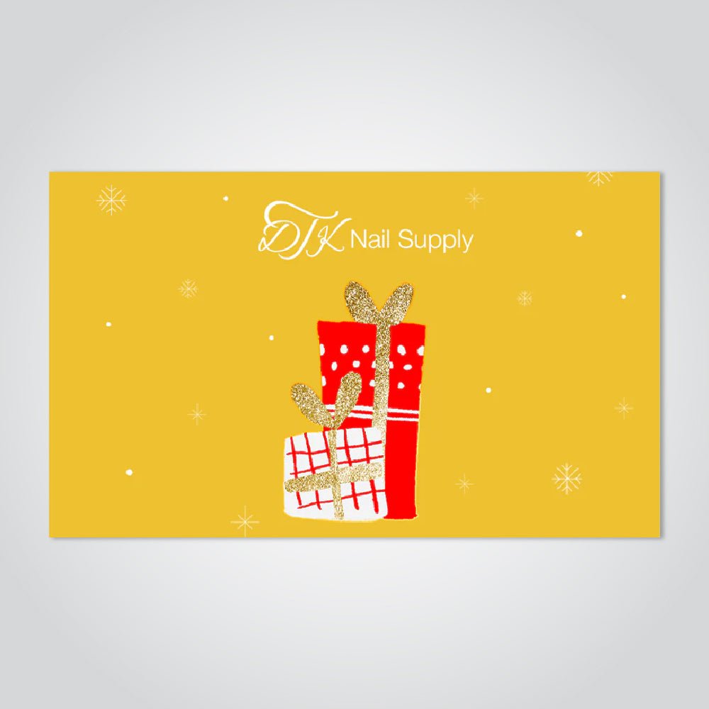 E - Gift Card: Happy Holidays v2 - DTK Nail Supply