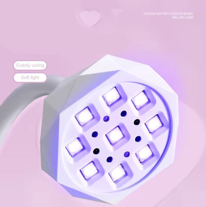 Flash Gel Cure mini UV Led Nail Lamp 27W - DTK Nail Supply