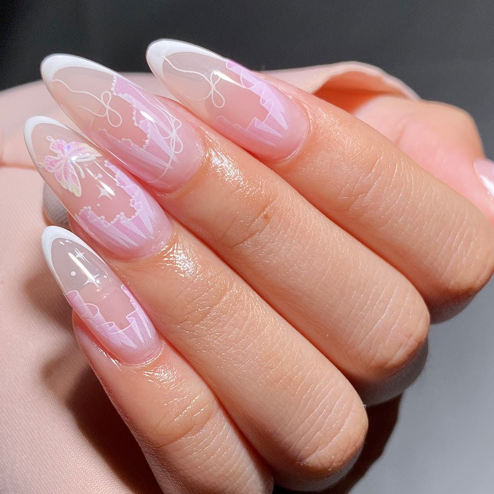 French Lace Nail Sticker - DTK Nail Supply