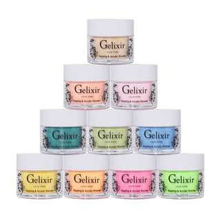 Gelixir Acrylic & Powder Dip Nails 180 Colors