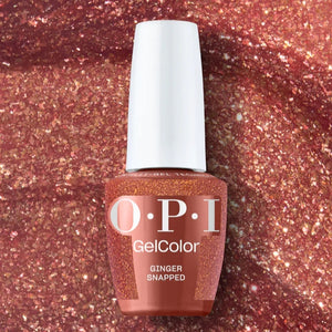 OPI Gel Nail Polish Duo -  HPS06 Ginger Snapped - Gel Polish 0.5oz