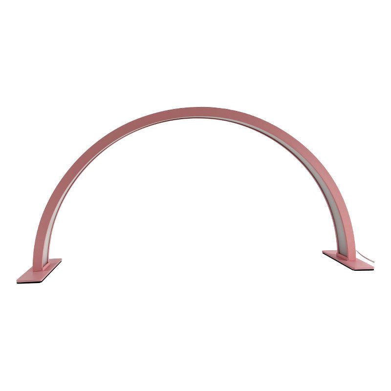 Half Moon LED Lamp (PCS) - Pink With Diamond - DTK Nail Supply