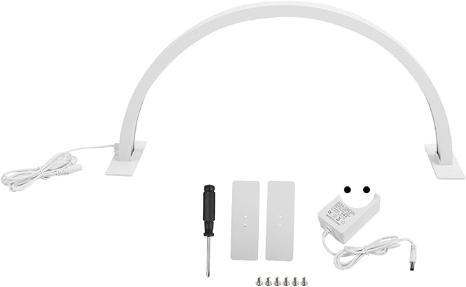 Half Moon LED Lamp - White (PCS) - DTK Nail Supply