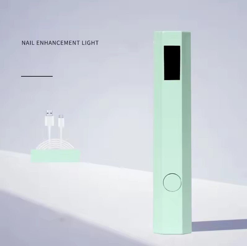 Handheld LED UV Gel Flashlight - Green - DTK Nail Supply