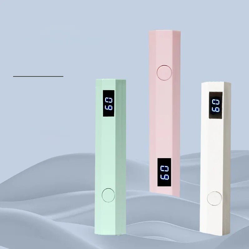 Handheld LED UV Gel Flashlight - Green - DTK Nail Supply