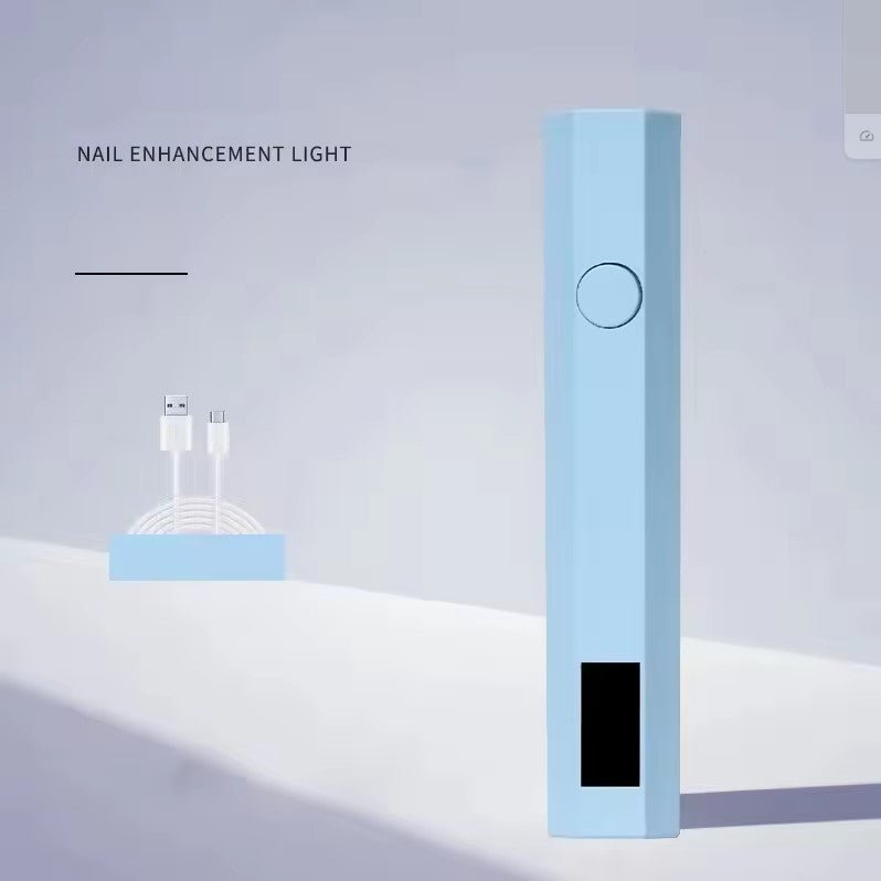 Handheld LED UV Gel Flashlight - Sapphire Blue - DTK Nail Supply