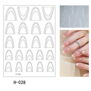 Hollow Sticker H028 - DTK Nail Supply