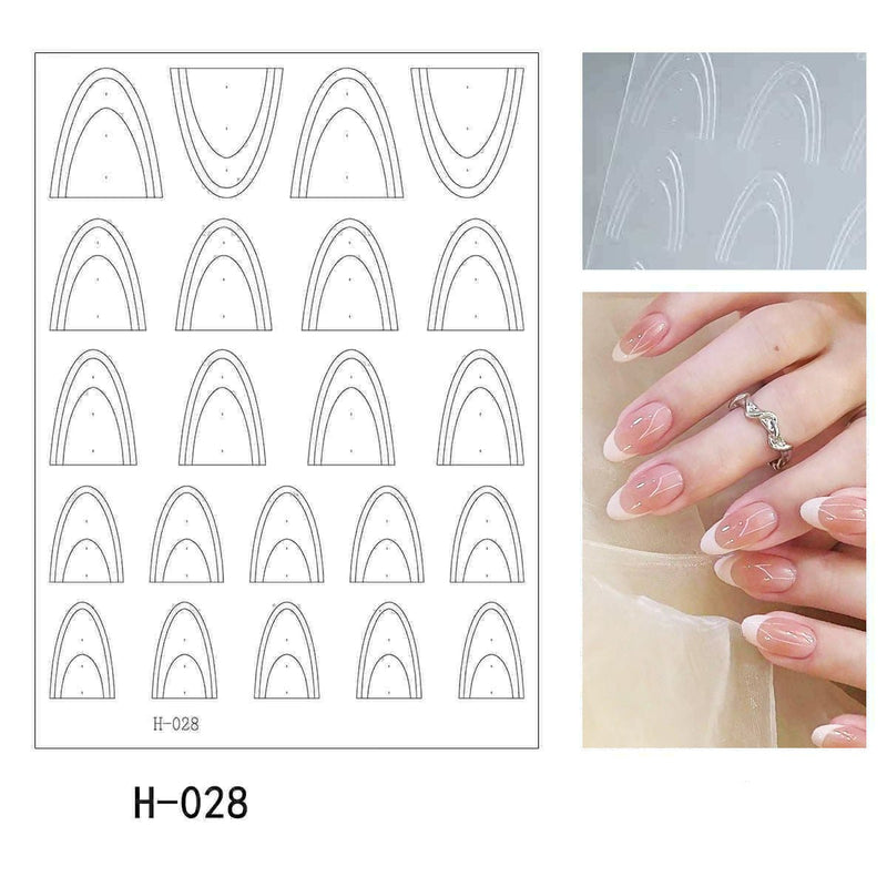 Hollow Sticker H028 - DTK Nail Supply