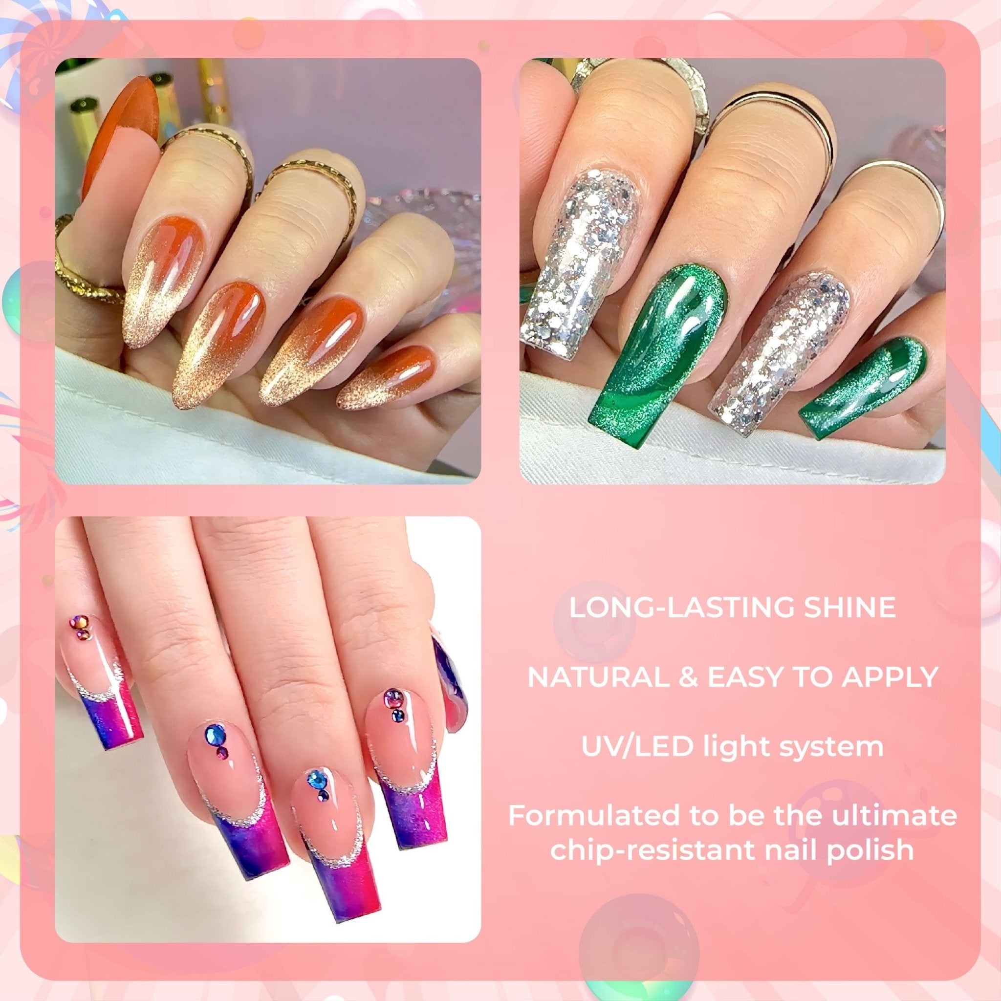 Jelly Gel Polish Colors - Lavis J02 - 01 - Candy Collection - DTK Nail Supply