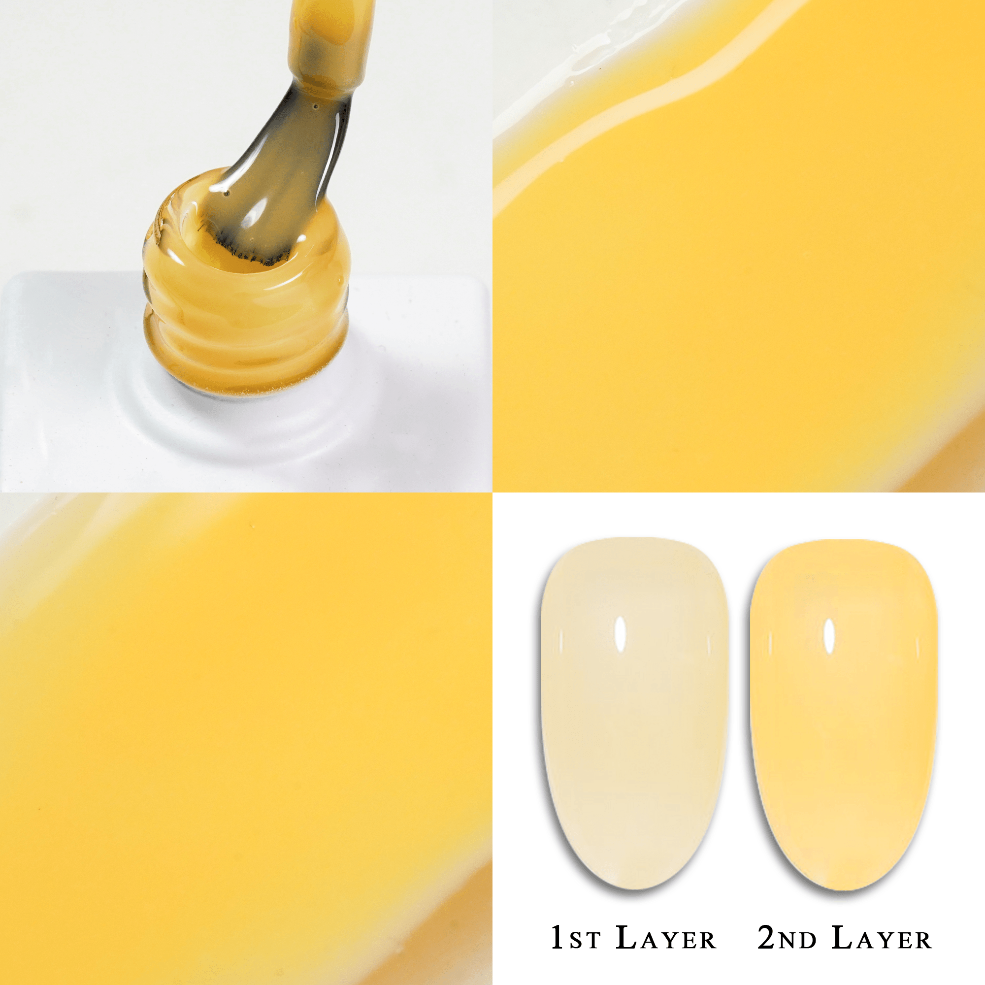 Jelly Gel Polish Colors - Lavis J02 - 01 - Candy Collection - DTK Nail Supply